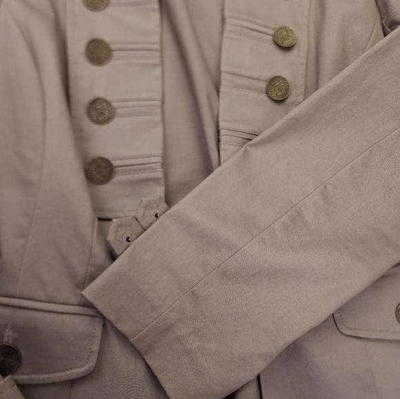 Trina Turk Tan Brown Blazer Sz 10 - Picture 12 of 15